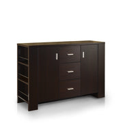 Modern Style Dining Server, Cappuccino