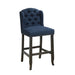 Ambrosia Button-Tufted Fabric Nailhead Wingback Bar Chairs (Set of 2)