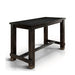 Ambrosia Antique Black Trestle Base Counter Height Dining Table