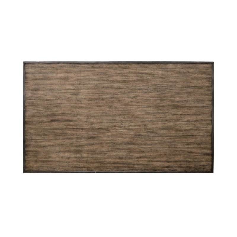 Astrid Urban Gray Tapered & Splayed Leg 64-inch Dining Table, Seats 6