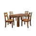 Lawrie Dark Oak Dining Set