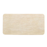 Mya Faux Stone Top & Dark Grey Mid-Century Modern 3-Piece Table Set