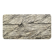 Mya Faux Stone Top & Dark Grey Mid-Century Modern 3-Piece Table Set