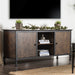 Kowal Modern Industrial Multi-Storage TV Stand (60 inch or 72 inch)