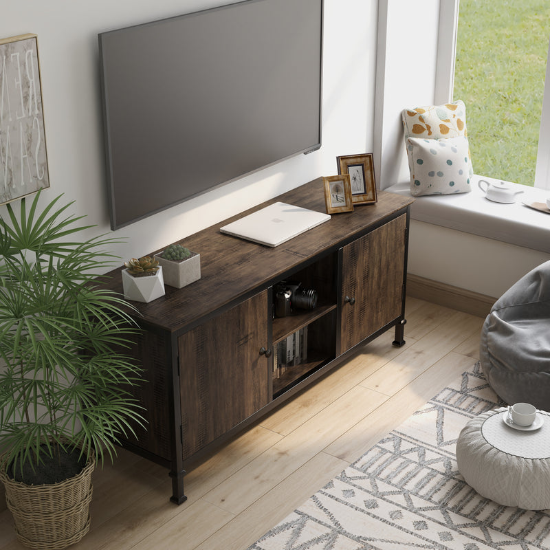 Kowal Modern Industrial Multi-Storage TV Stand (60 inch or 72 inch)