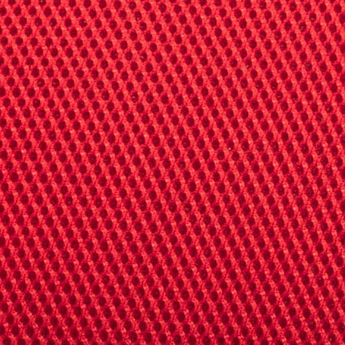 Swatch of red fabric for contemporary black and red adjustable gaming chair