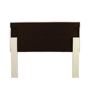 Geneva Biscuit Tufted Flax Flannelette Upholstered Headboard