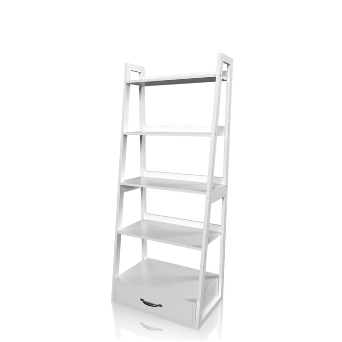 Lansville Transitional?Ladder Bookcase