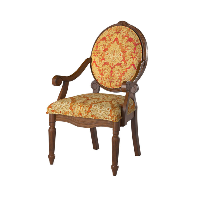 Hammond Classic Antique Oak Accent Chair — 24/7 Shop At Home