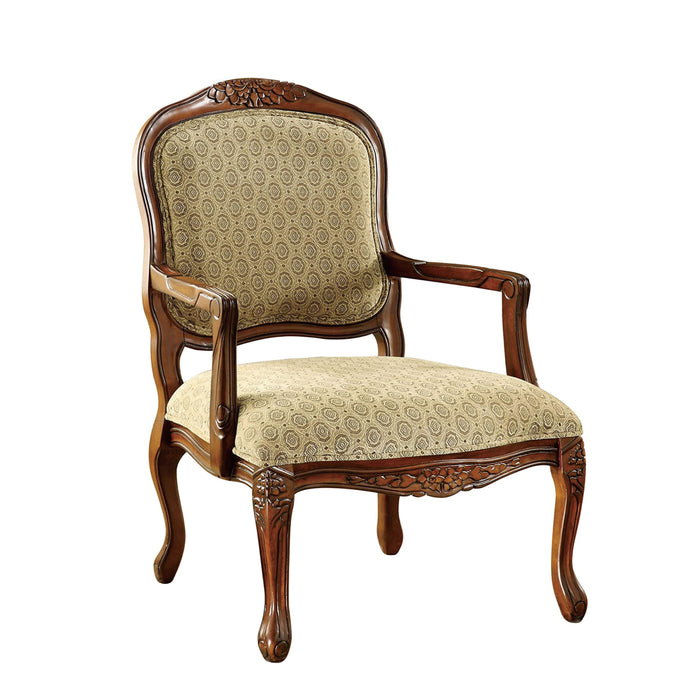 Quintus Antique Oak Accent Chair