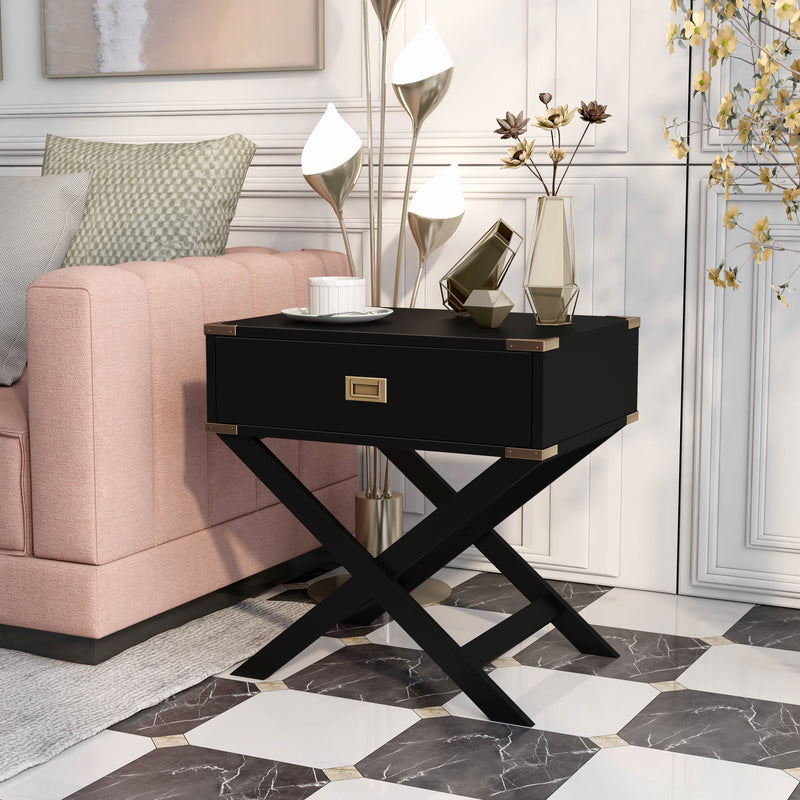 Royal Ridge Contemporary 1-Drawer End Table