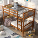Catalina Classic Style Dual Twin Size Bunk Bed