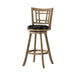 Brenton Transitional Maple Barstool