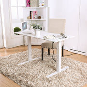 Shuler Contemporary Height Adjustable Desk with USB Power Outlet