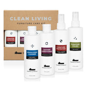 Furniture Care Kit with 8oz. bottles: Upholstery Cleaner, Leather Conditioner, Furniture Protector, and Furniture Polish