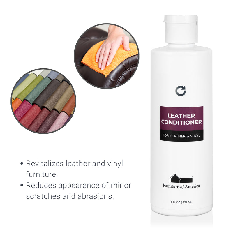 8oz bottle of Leather Conditioner