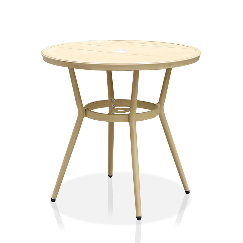 Ferdinand French Style Natural Tone Patio Bistro Table