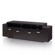 Cordella Cappuccino Multi-Storage Wire Managment 6-inch TV Console