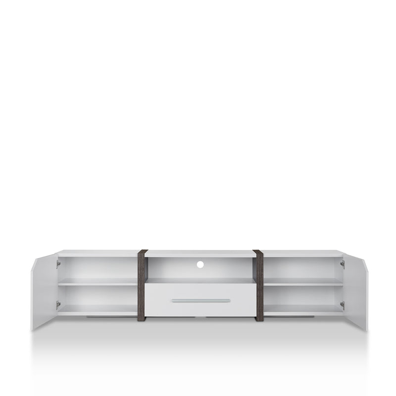 Vogel Transitional Multi-Storage 81-Inch TV Stand with Wire Management