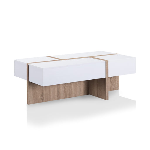 Needham Modern White Coffee Table