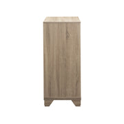 Alexandra Modern Dark Taupe Wine Cabinet