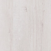 Swatch of white oak wood finish of a contemporary white oak multi-shelf wine cabinet