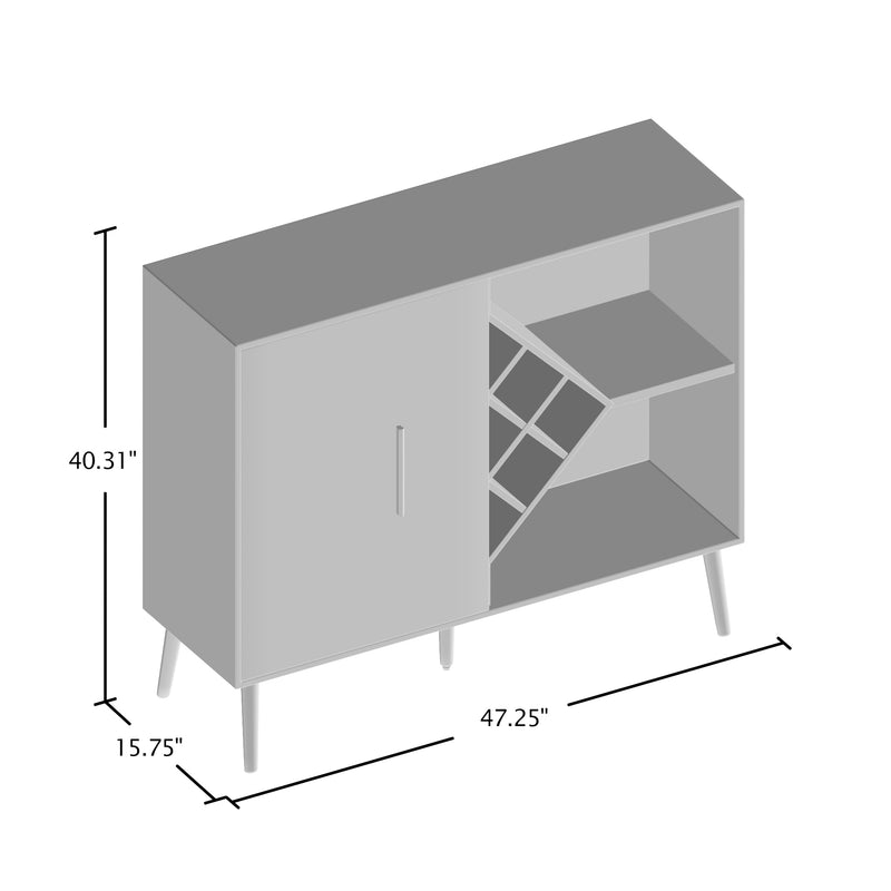 Jeana Modern Black Buffet