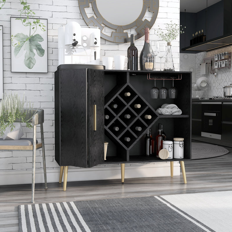 Jeana Modern Black Buffet