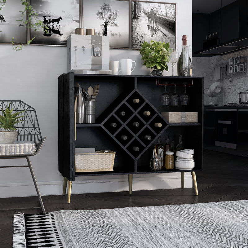 Jeana Modern Black Buffet