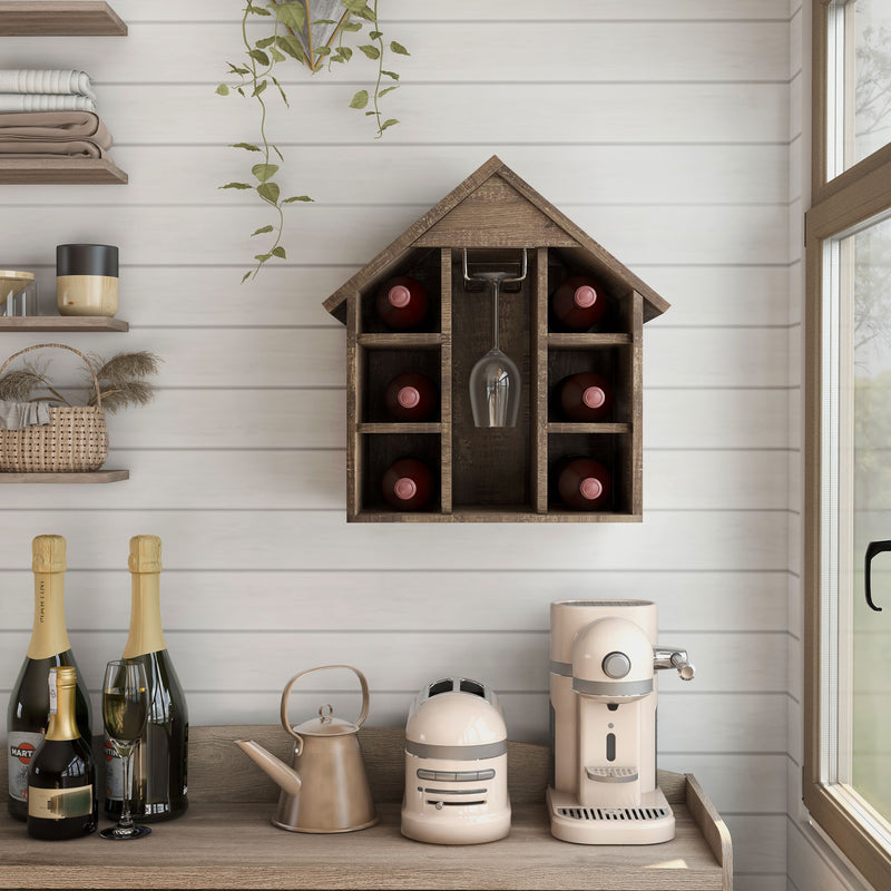 Waynesboro Rustic Reclaimed Oak Rack