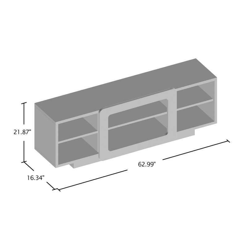 Norvell Modern Wenge 62-inch TV Stand