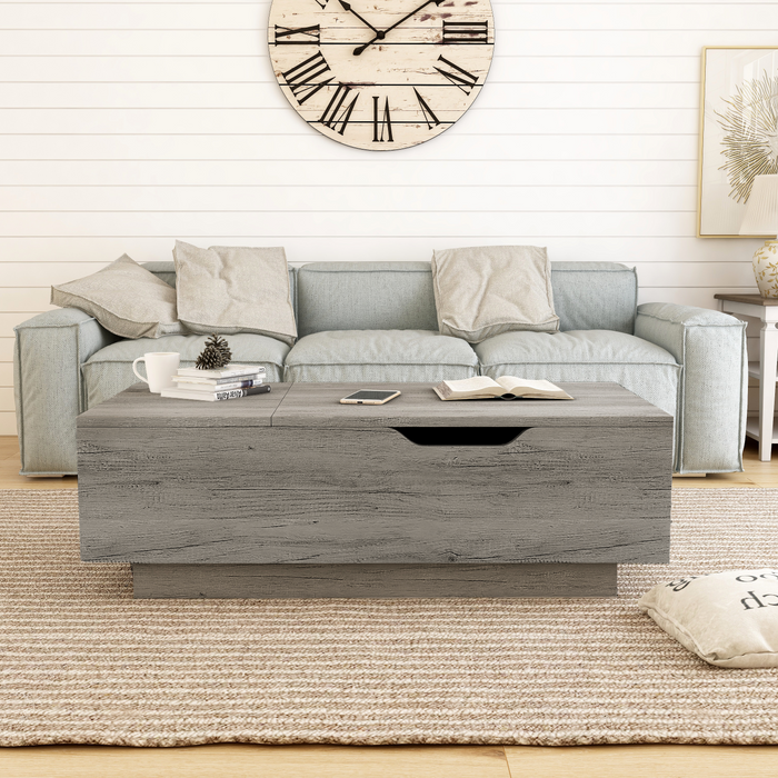 Harsin Rectangular Lift-Top Coffee Table with Storage