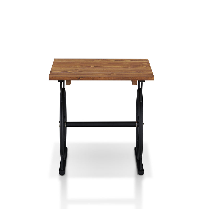 Robertston Industrial End Table