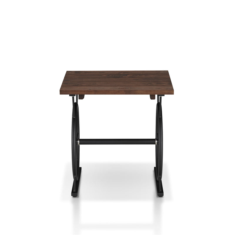 Robertston Industrial End Table